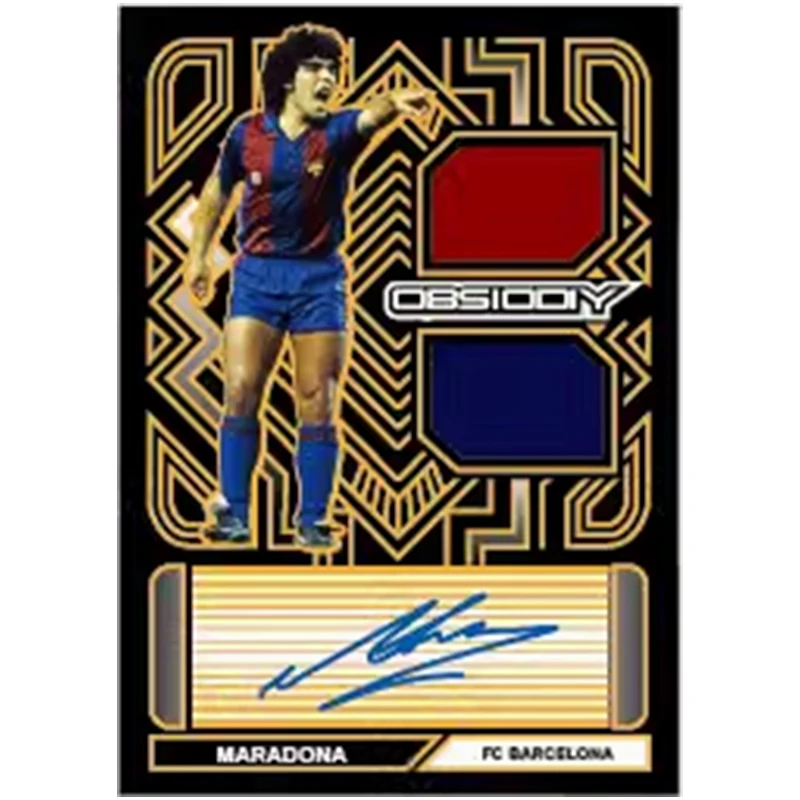 2024 Panini Diy Obsidian Specular Refraction Ballsuperstar Card Ronaldo Haaland Fan Gift Collection Card