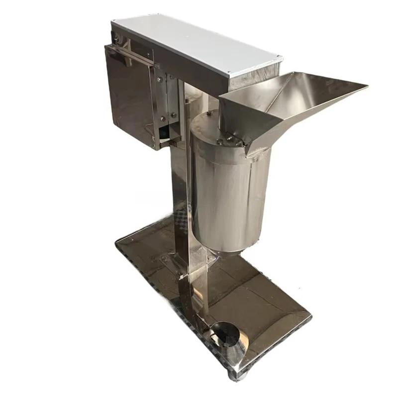 Industrial Potato Puree Masher / Commercial Mashed Garlic Grinding Making Machine / Mashed Potato Chili Processing Machine