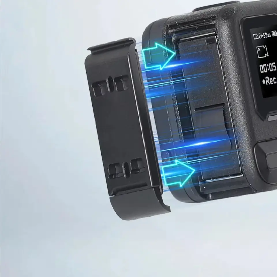 

Aluminum Alloy Battery Cover for Insta360 Ace pro 2 Vertical Shooting Quick Release Adapter Sport Camera Accessory