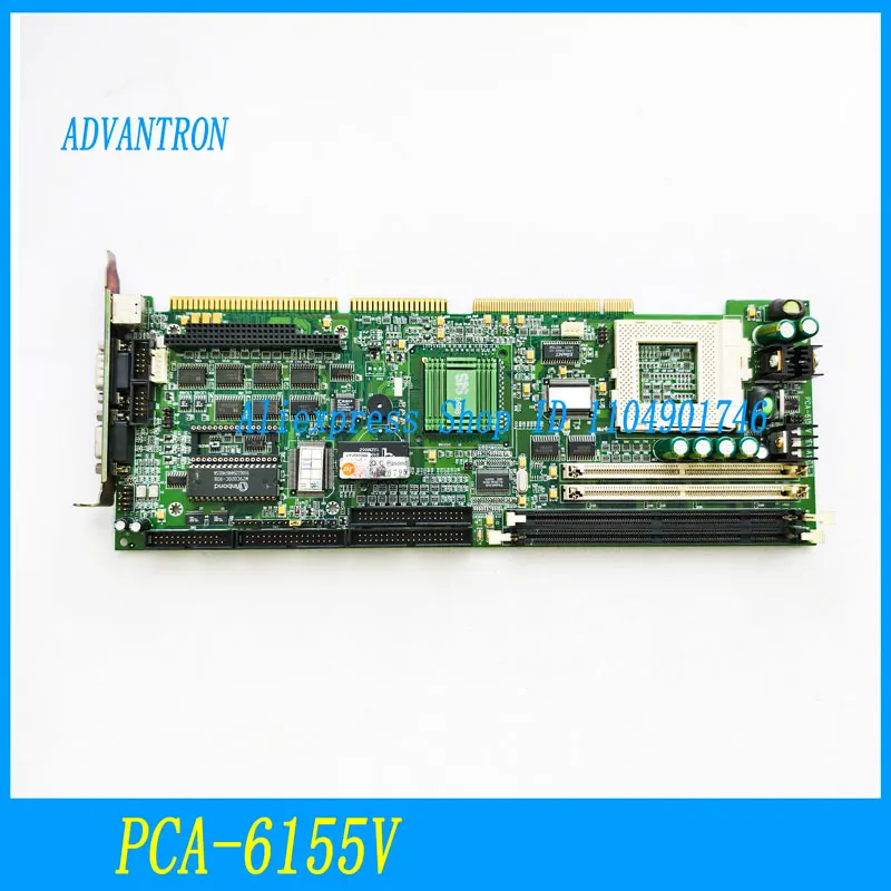 For PCA-6155V REV.A1 Industrial Control Full-length Board Card