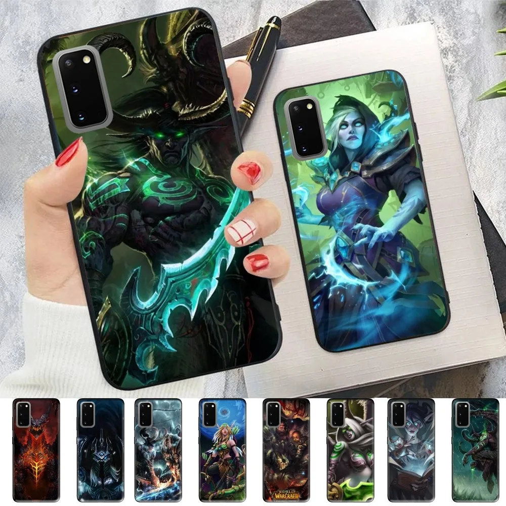 

World of Warcraft Mousepad For Samsung S 9 10 20 21 22 23 30 23plus lite Ultra FE S10lite Fundas