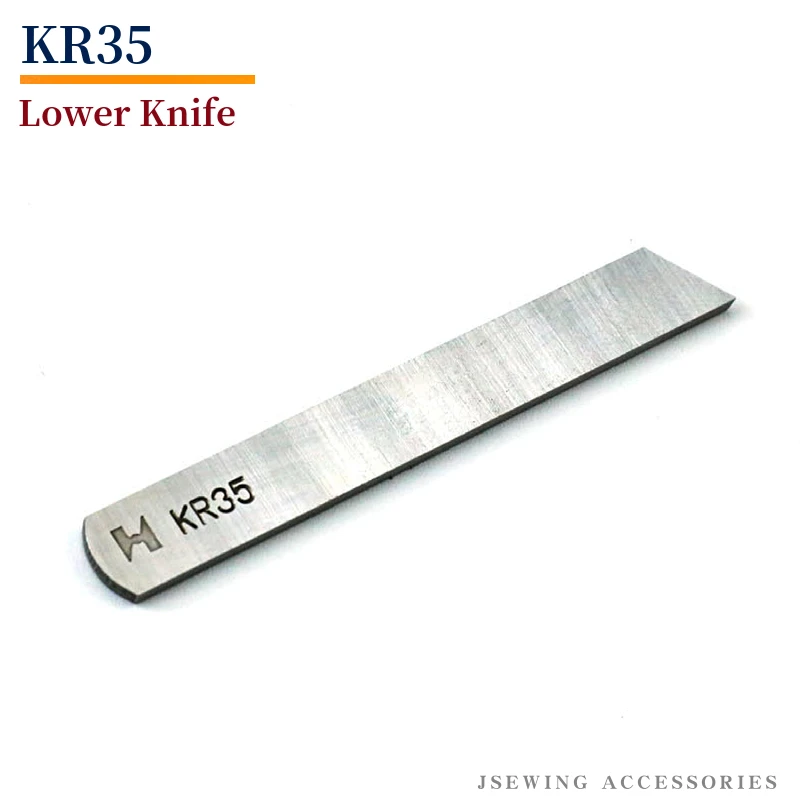 KR23 KR35 Coltello superiore inferiore per Siruba 700F, 700K, 737, 747 Tagliacuci industriale Parti per macchine da cucire Lama