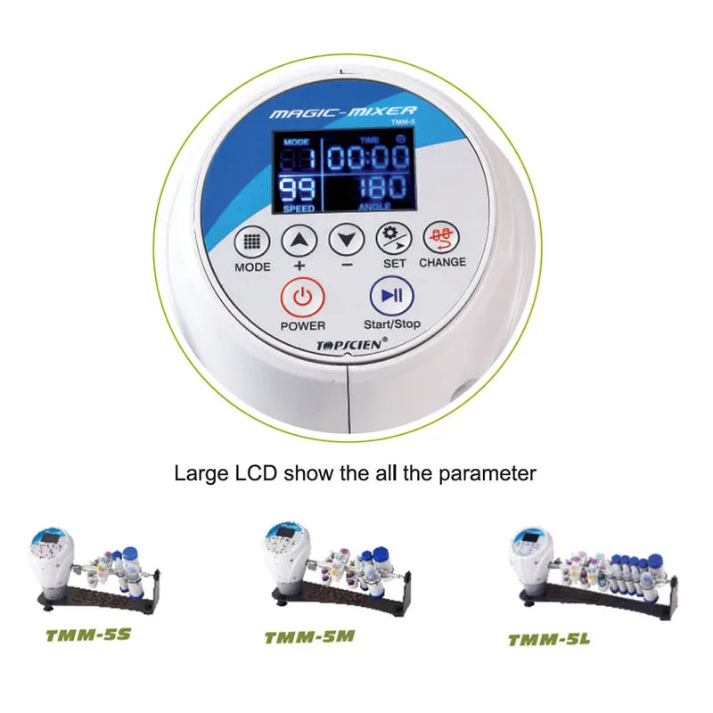 3D Stereo  Rotation Mixer Free Combination Programming  Mixer  Various Test Tube Vibrations  For Laboratory Research Areas DC12V