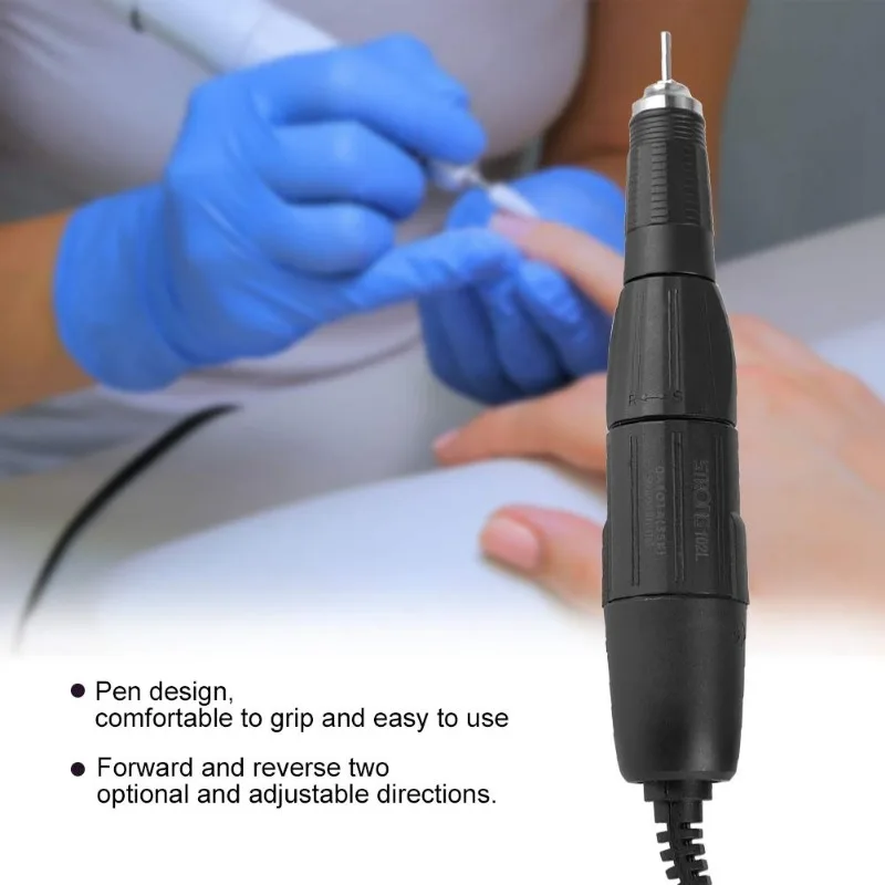 Drill Pen 35K STRONG102L Handpiece Electric Nail Drill Replacement Handle for Portable Nail Polishing Machine