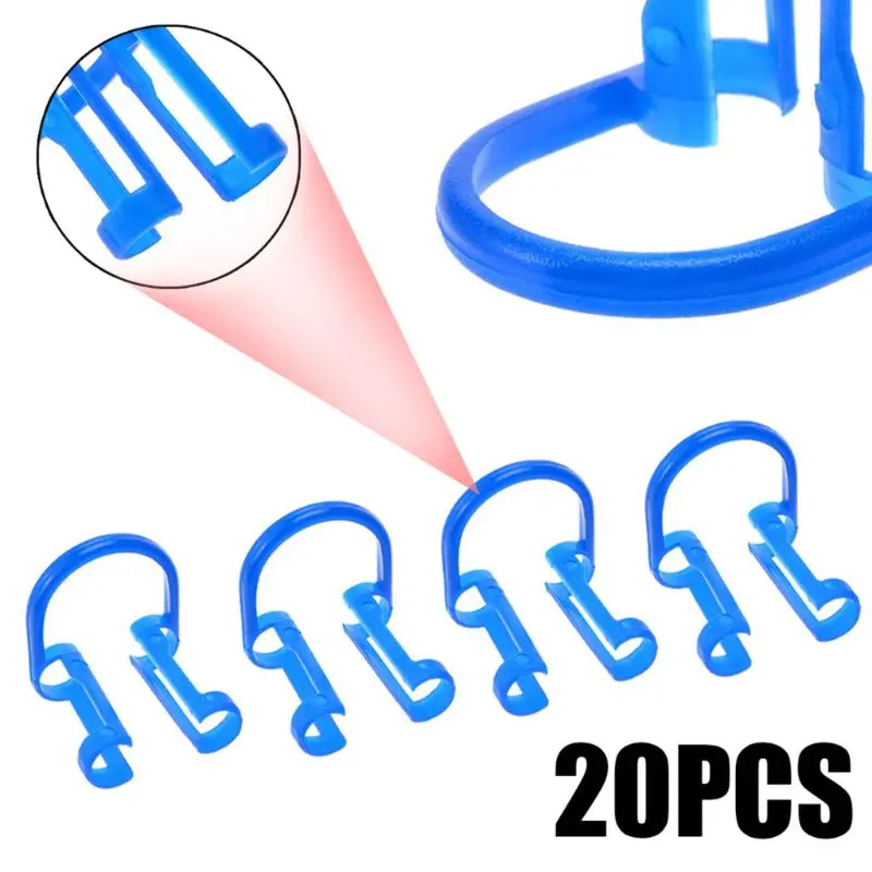 2021 New 20Pcs Disposable Dental Cotton Roller Holder Clips Orthodontic Isolator Tools