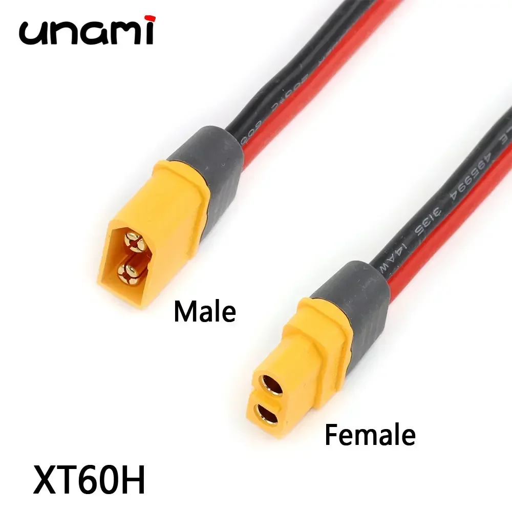 XT30U XT60H XT90 ذكر موصل سالب التوصيل مع 18/16/14/12/10AWG سلك السيليكون 10/20/30 سنتيمتر ل RC كابل البطارية طائرة بدون طيار FPV