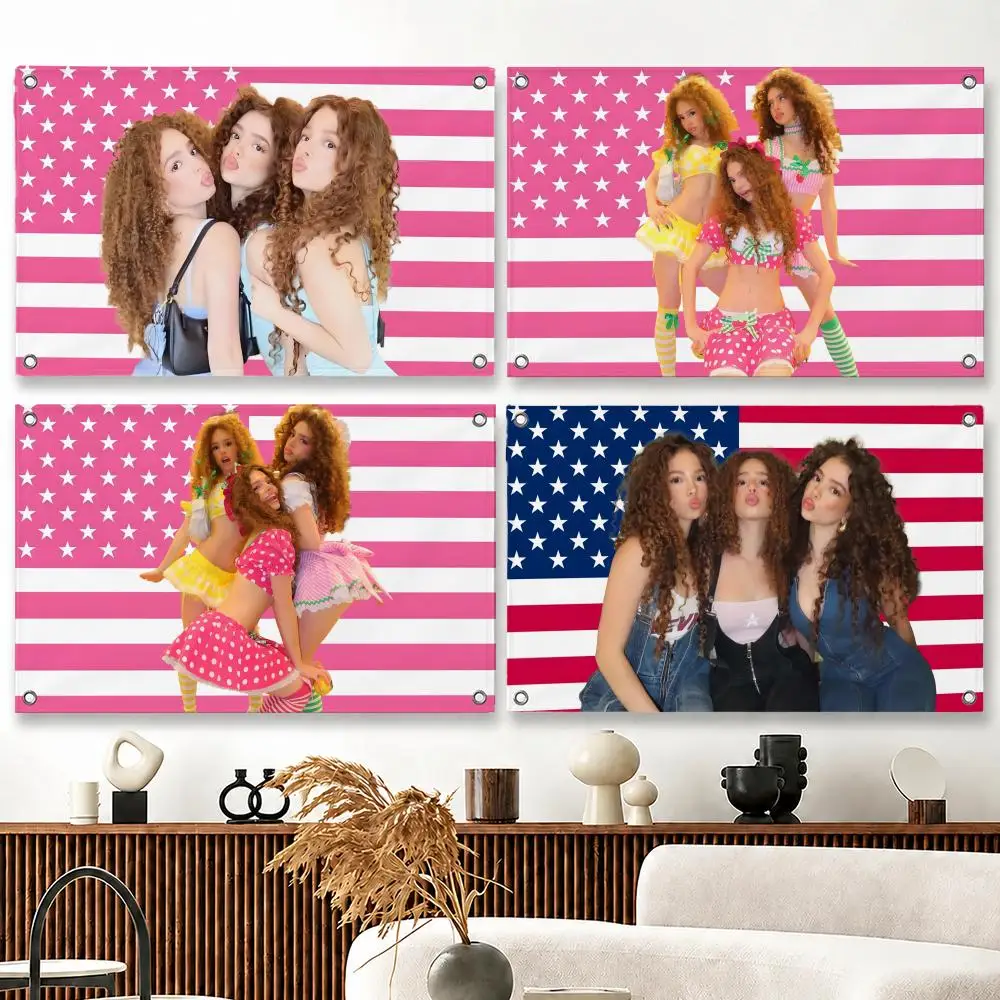 Celebrity Kalogeras Sisters Flags flag Suitable For Party Club Outdoor Interior Wall Decoration Banner Fans Gift