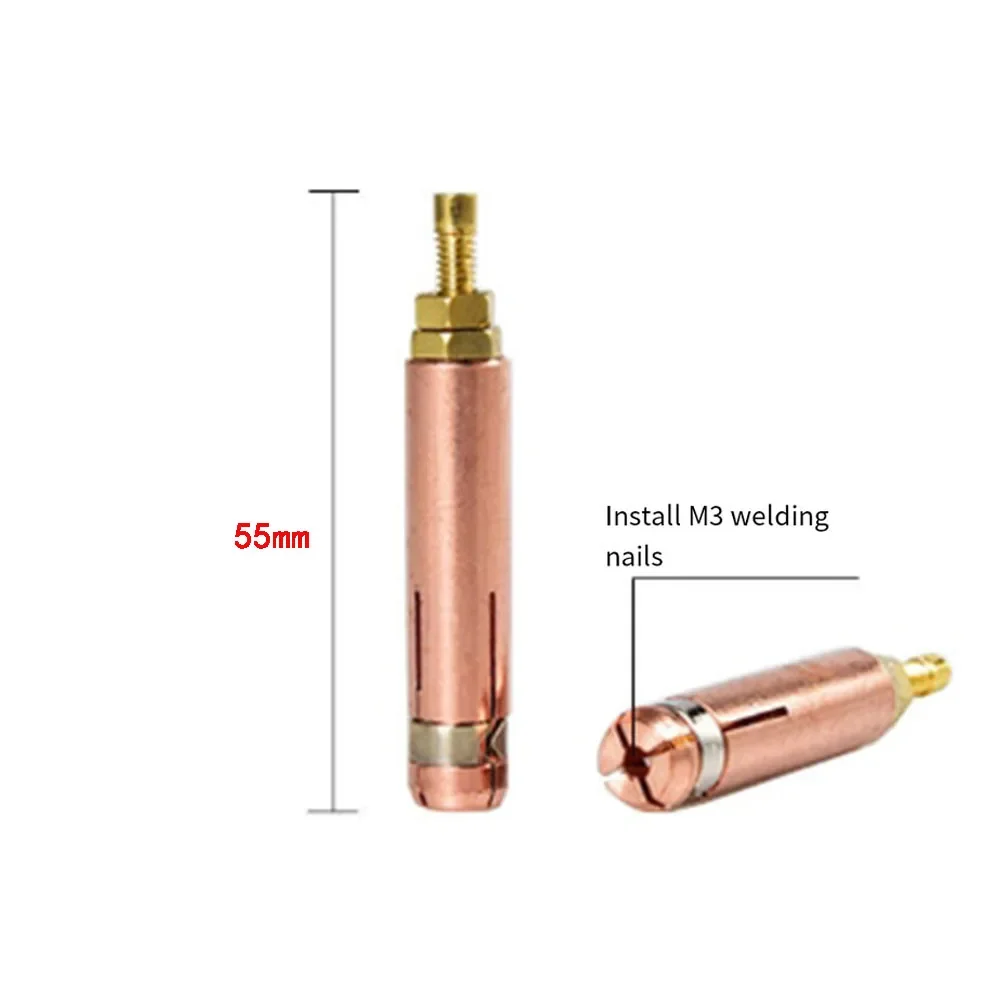 

1pcs Collet Chuck M5 M6 M8 For Capacitor Discharge CD Stud Welding Torch Stud Welding Machine Torch Soldering Tools