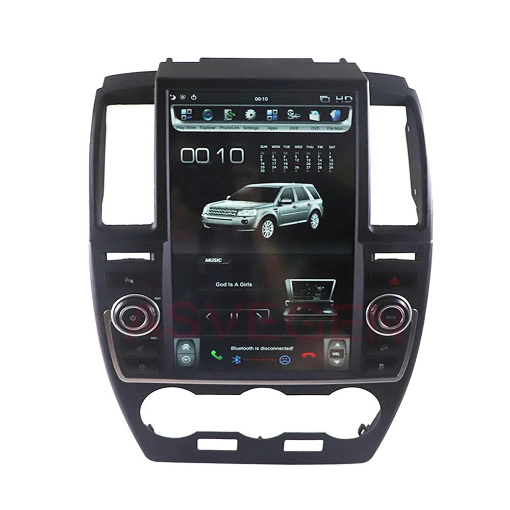 

Tesla Style 13.6inch Vertical Screen Car DVD Player For Land Rover Freelander 2 2007-2015 With GPS Navigation