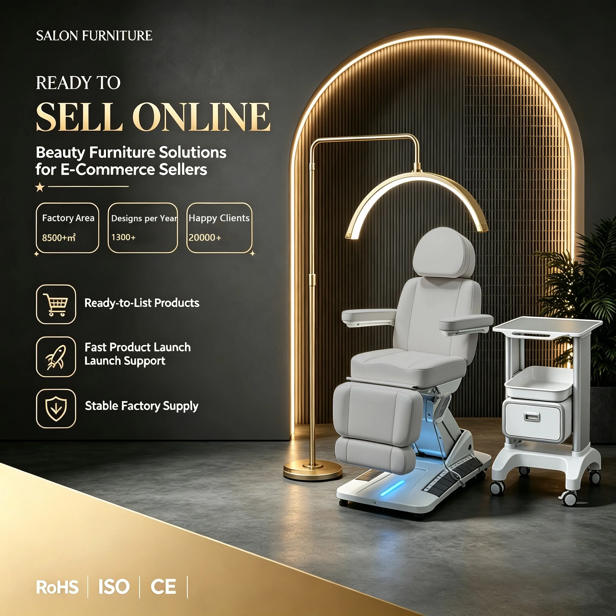 4 Motor Heated Adjustable Massage Table Memory Foam Foot Control Luxury Cosmetic Electric Beauty Bed