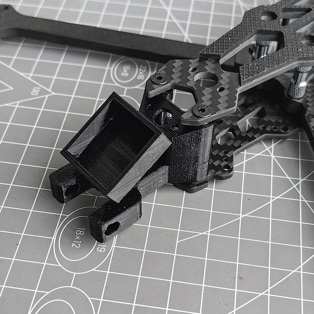 Soporte de TPU con montaje GPS BN-220 BE220 impreso en 3D, antena en forma de T, soporte fijo para Dron de carreras con visión en primera persona, funda de soporte de marco Mark4
