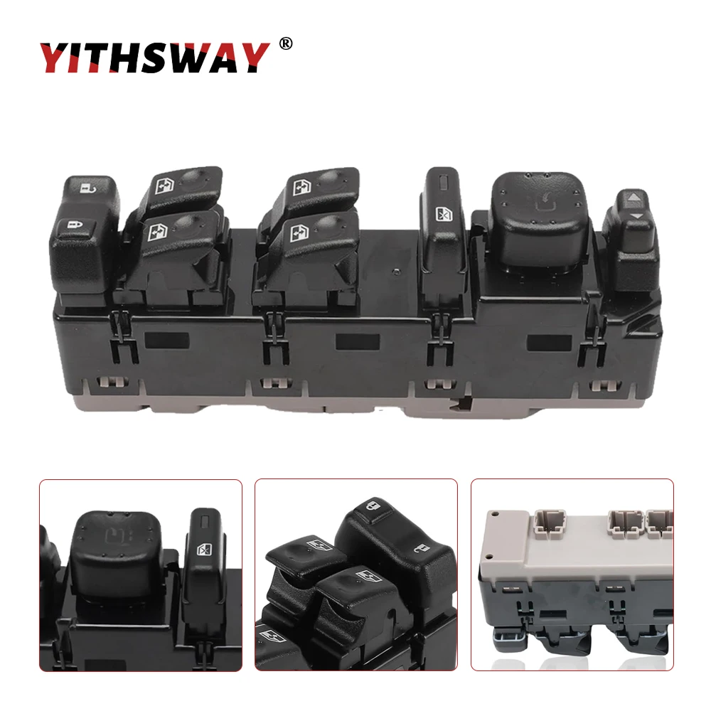 15883429 Master Power Window Switch Control Lifter for Hummer H2 2003 2004 2005 2006 2007 Car Glass Regulator Switch Accessories