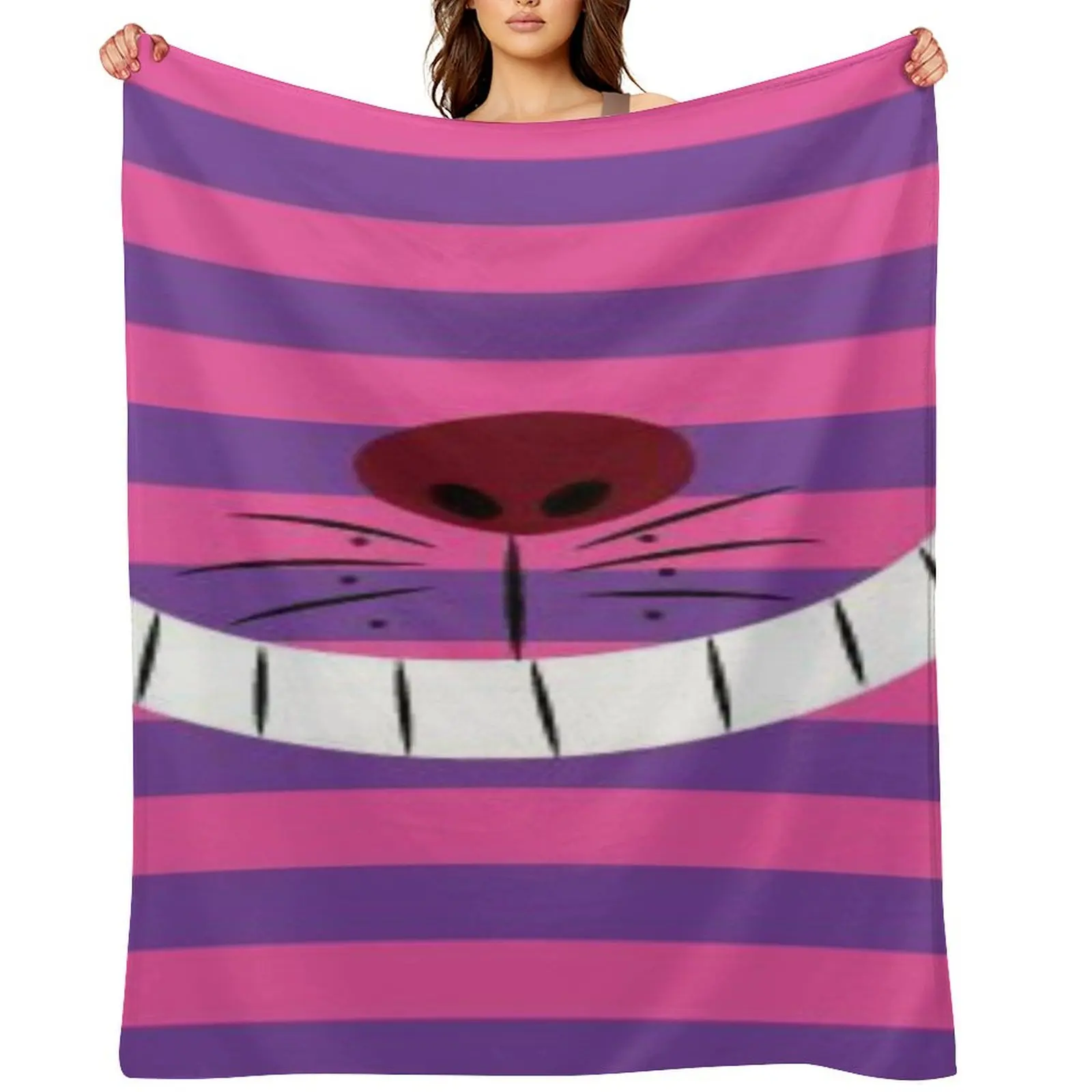 

Big Smile Throw Blanket Retros Loose Blankets For Sofas Designers Blankets