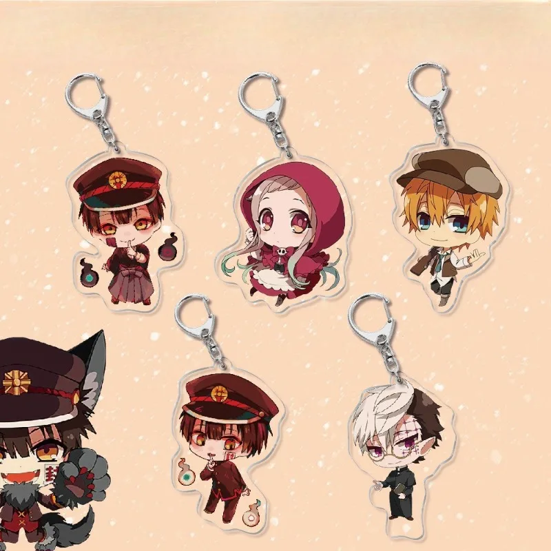 

Toilet-bound Hanako-kun Japanese Anime Peripherals Yashiro Nene Acrylic Keychains Collectible Backpack Key Ring Creative Gifts