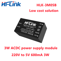 Hi-Link HLK-3M05B New low cost replace HLK-PM01 isolated converter 220V/110V to 3/5/9/12/15/24V switching power supply module