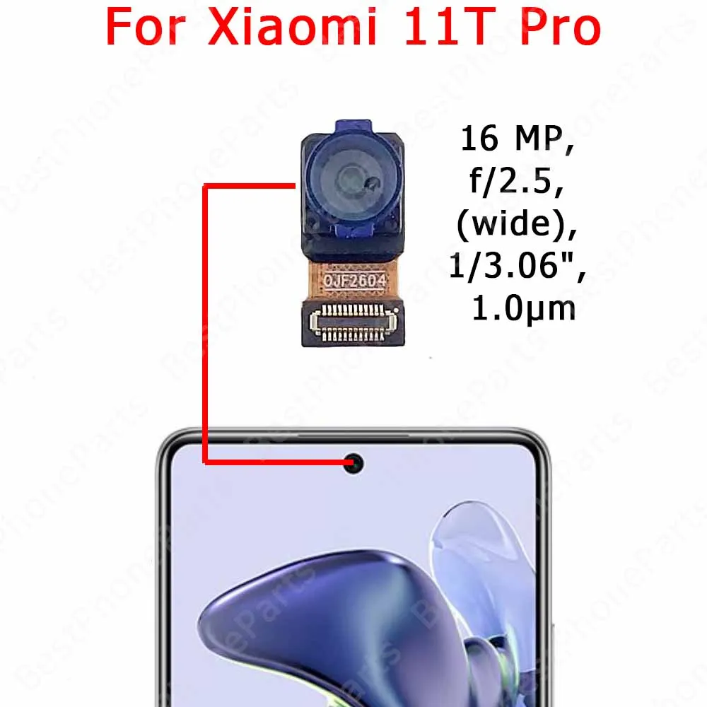 Front Camera For Xiaomi Mi 11 Lite 11i 11T Pro 5G Mi11 Ultra Frontal Selfie Camera Module