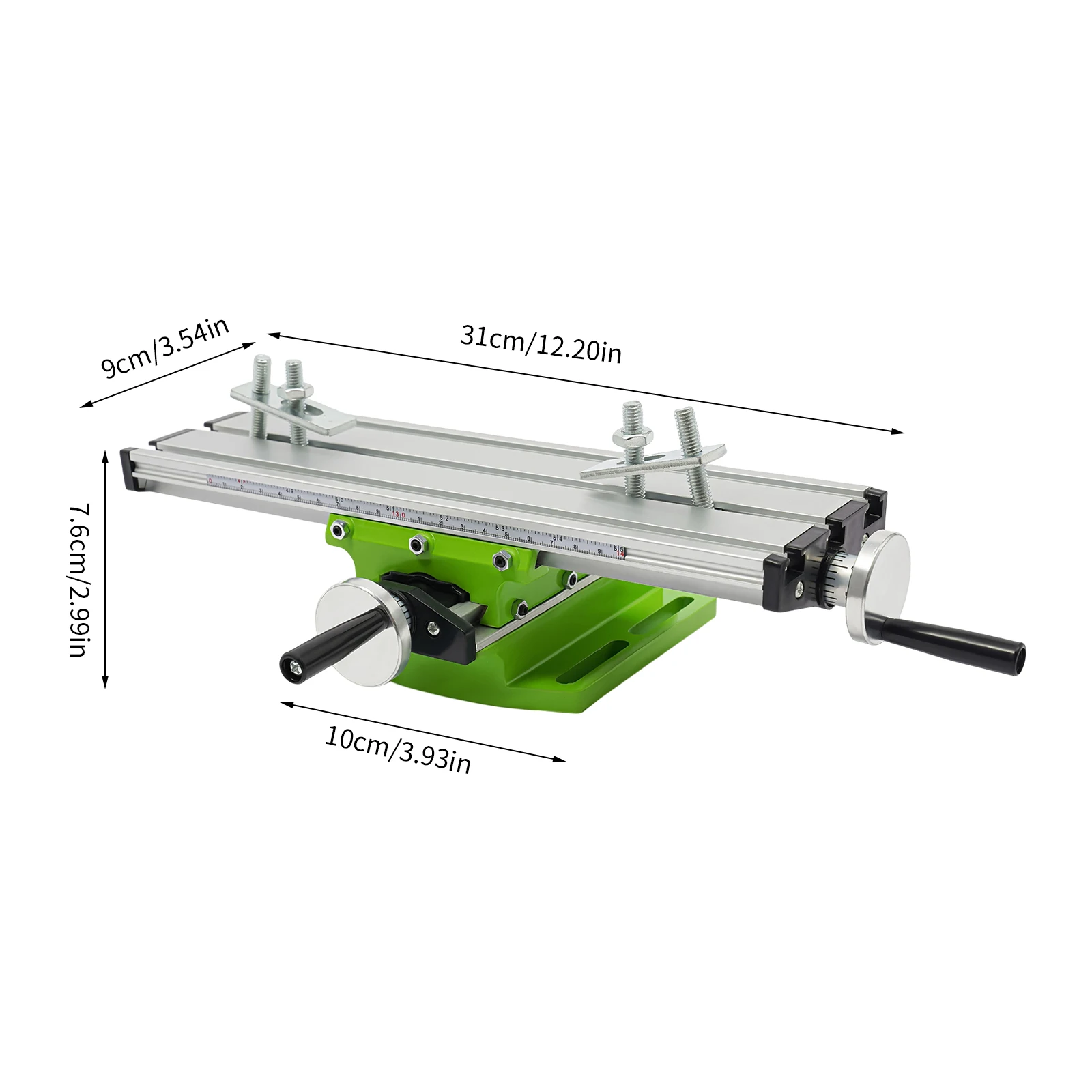 Worktable Multifunction Milling Machine Cross Slide X Y Table Drill Vise Fixture Milling Machine Work Table X Y-axis Bench Drill