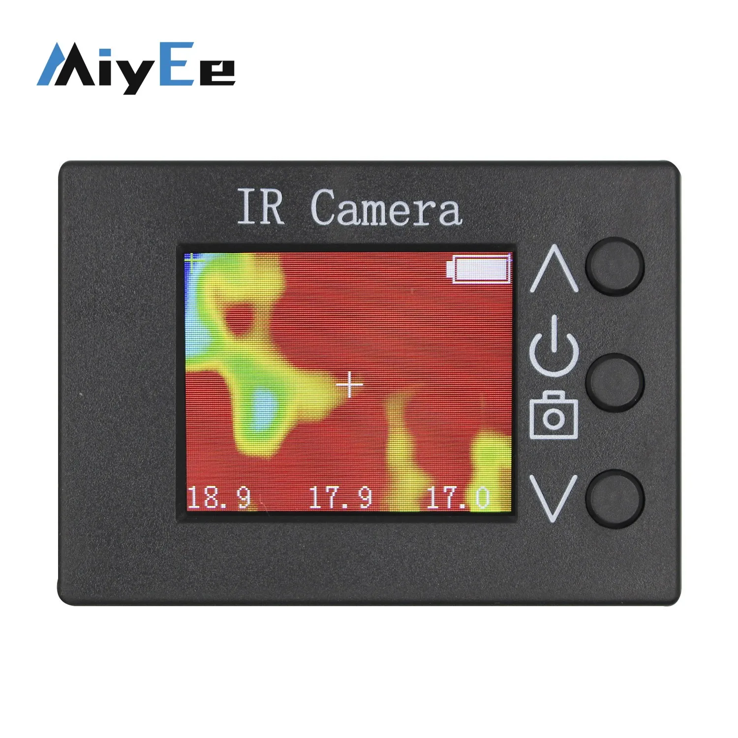 MLX90640 Sensor de câmera infravermelha digital LCD de 1,8 polegadas para detecção de temperatura DIY