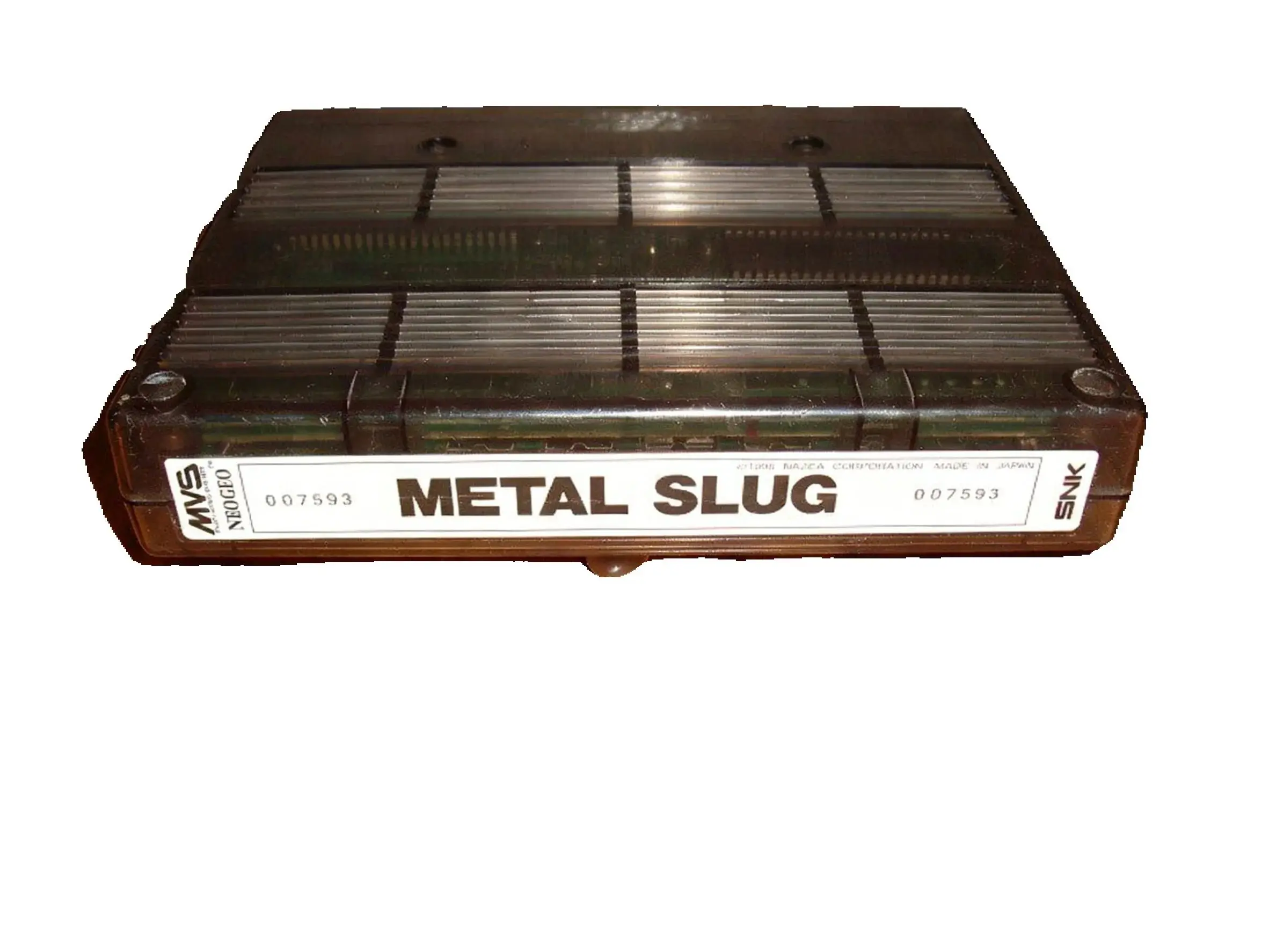 

Копия MVS Arcade Cart Metal Slug 1-го поколения, прозрачный черный корпус для игровой консоли Rereo Arcade.