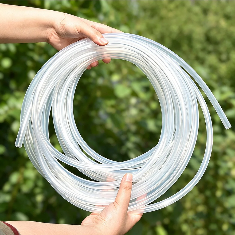 Food Grade Silicone Tubing High Temp Flexible Pure Soft Hose for Home Brewing and Winemaking Length 1 m (3.28ft) or 5 m (16.4ft)