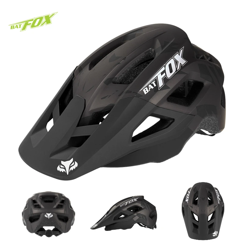 BATFOX Fahrradhelm MTB Casco Fahrradhelm Sicherheit Weiß Integral geformter Mountainbike-Helm für Männer Frauen Casco Bicicleta – Detail 29