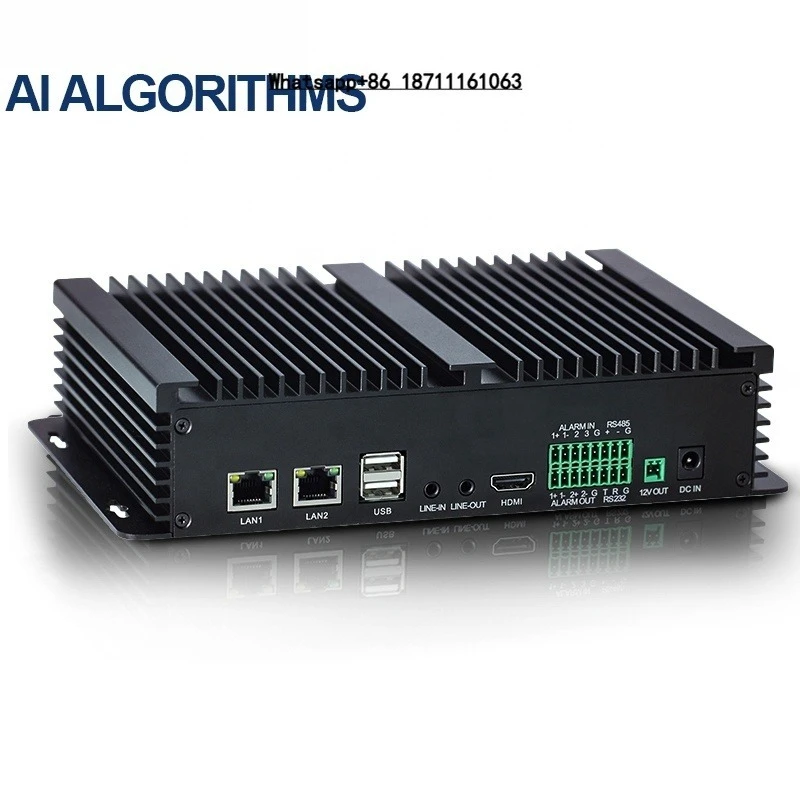 

Intelligent Detection Edge Box Visual Analysis AI NVR System Real-time Alarm Compatible Old IP Network CCTV Stock