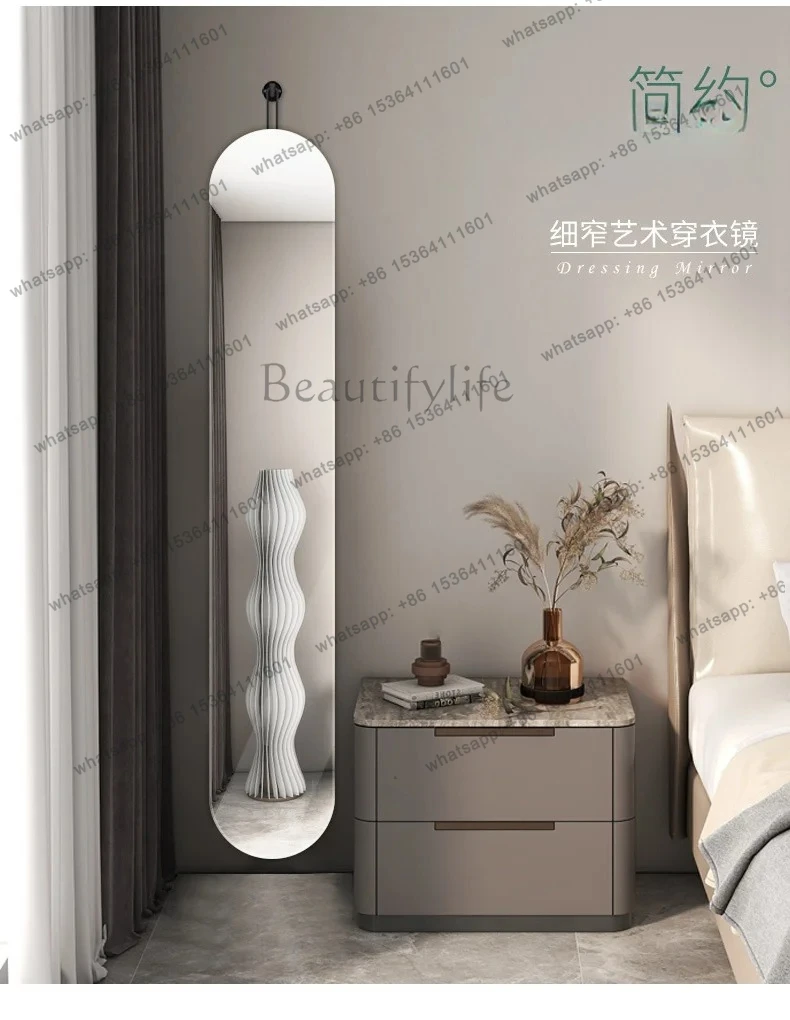 Entrance art decorative hanging mirror wall hanging frameless wall fitting mirror