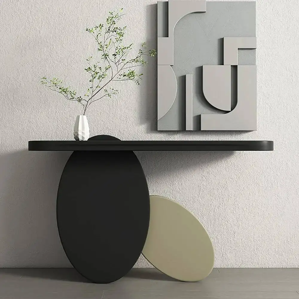 

Elegant Design Beauty Hallway Trendy Table Unique Portable Corner Table Modern Delicacy Tabel Console Hallway Table Furniture