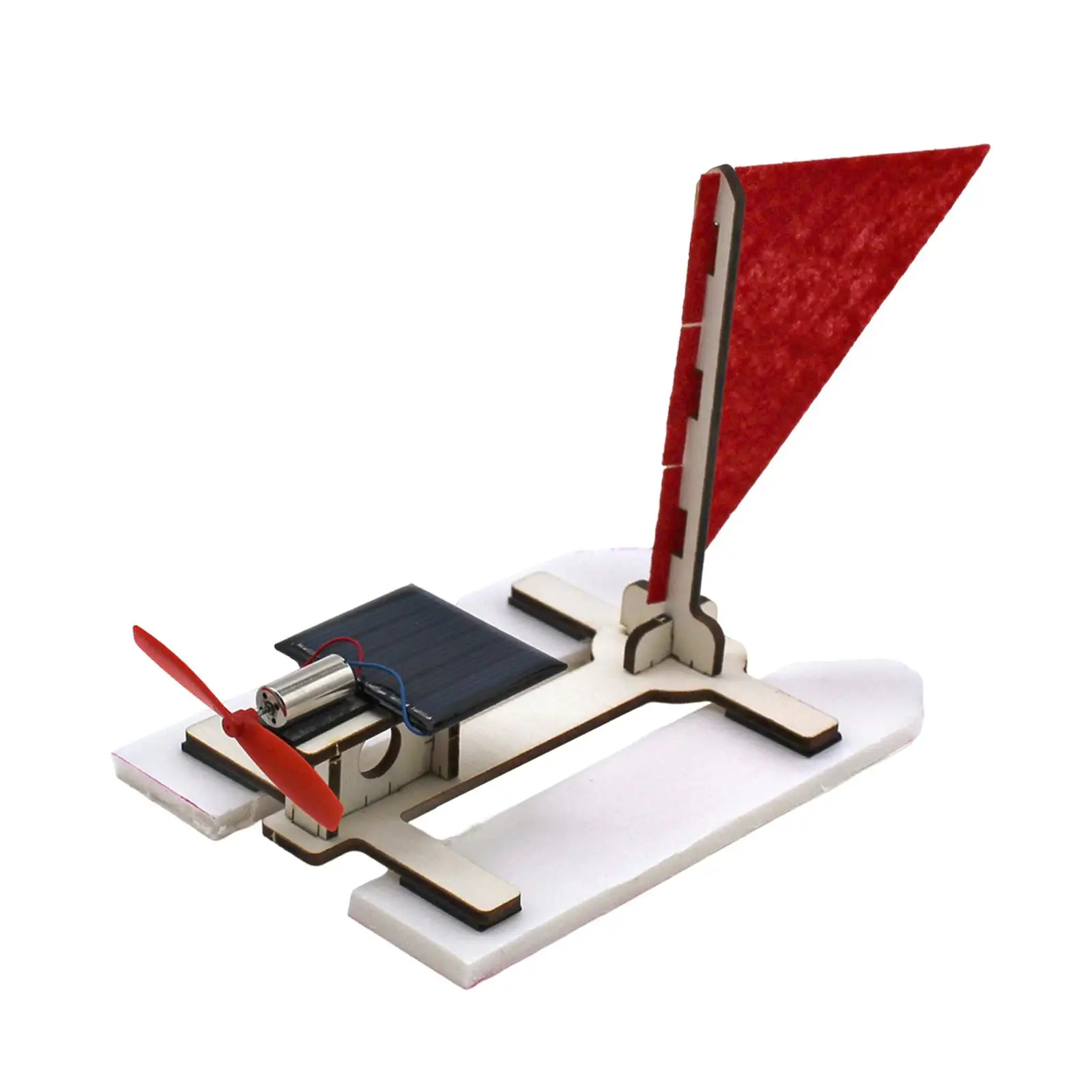 DIY Solar Power Generation Kit Toy Solar Boat for School Teens
