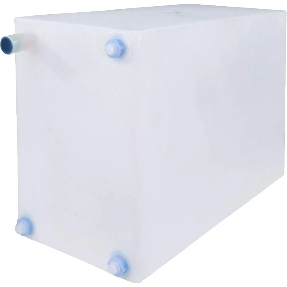 Zestaw zbiorników na wodę świeżą i odpływową do food trucka, 10 i 16 galonów.