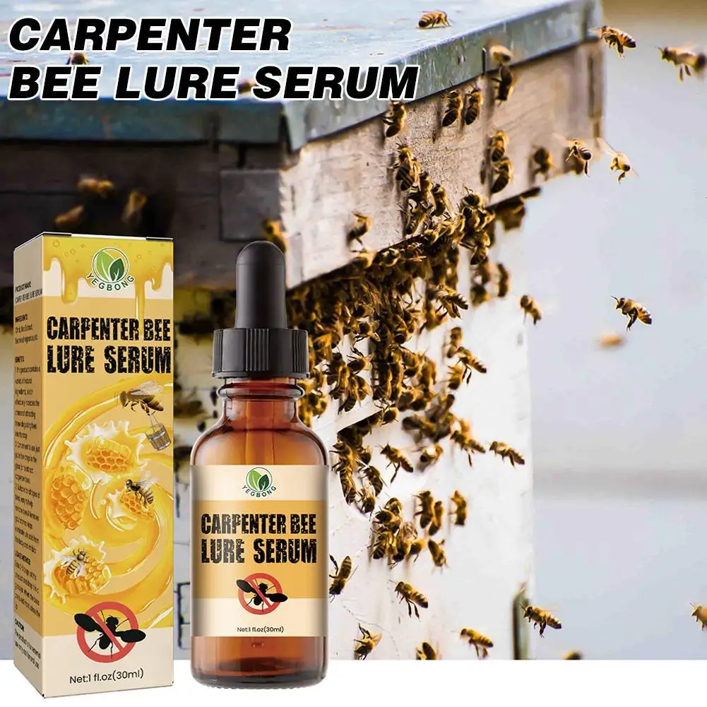 Bee Easy Attractant Essence 30ml Lure Bait Honey Tool Hive Beekeeping Attract Bee Honey Colony Trap Pots Bee