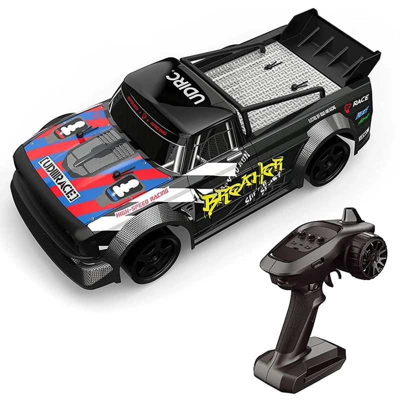 1:16 Remote Control Car 2.4G RC Car 4WD RC Drift Car 30KM/H High Speed Truck With LED Light For Kids And Adults