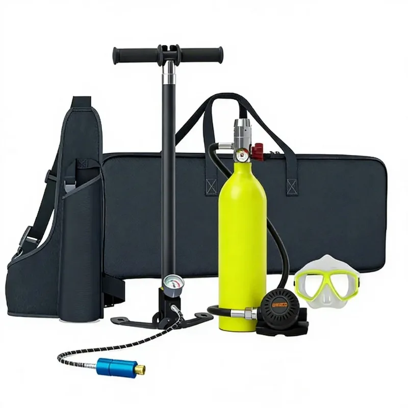

2026 New Style High Pressure Compressed Air Diving Tank Equipment 1L for Underwater Swimming & Diving for 5 to 10 Minutes