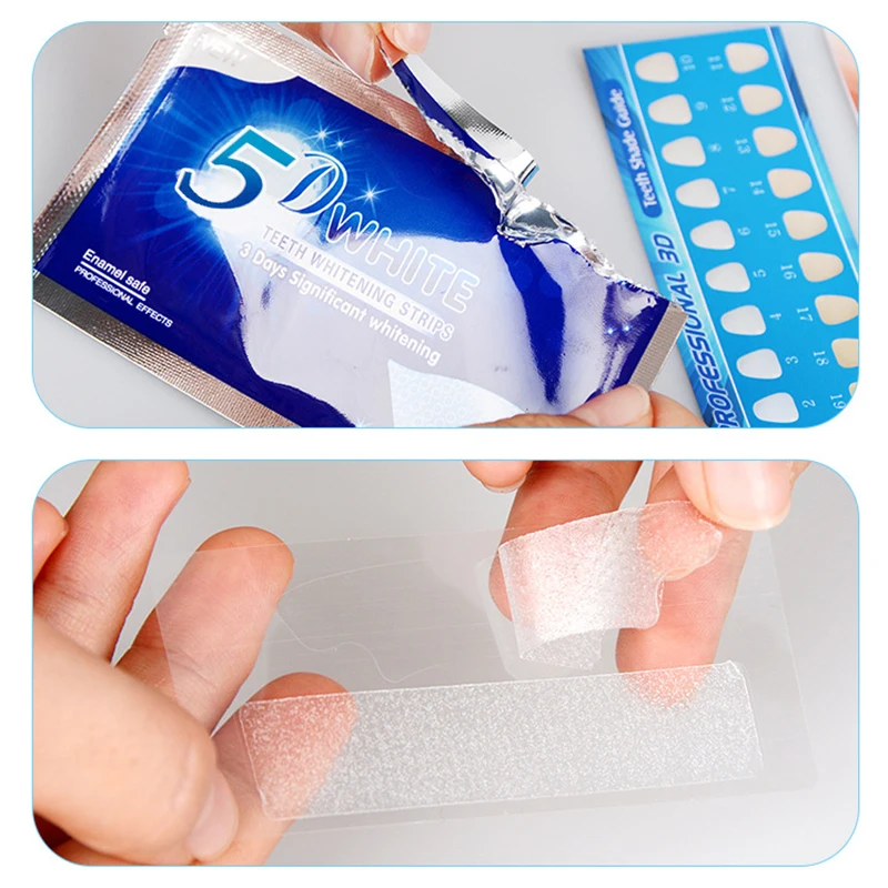 Ensemble de 28 pièces de pâte dentifrice sèche et collante pour soins bucco-dentaires, bandes à haute élasticité