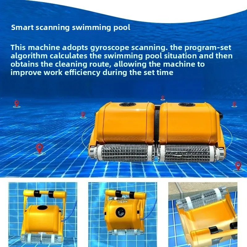 Swimming pool automatic suction machine, underwater vacuum cleaner, swimming pool bottom cleaning machine