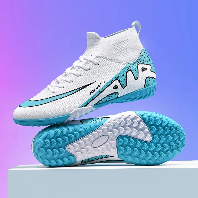 

Men TF/FG Soccer Shoes Original Society Football Field Boots Ultralight Women Football Shoes Training Futsal Resistant Outdoor