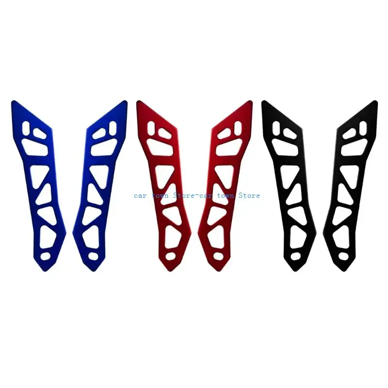 

RXJE Adjustable Motorcycle Windscreen Support with Aluminum Frame Universal Fit Motorbike Wind Deflector For Most Bike Models