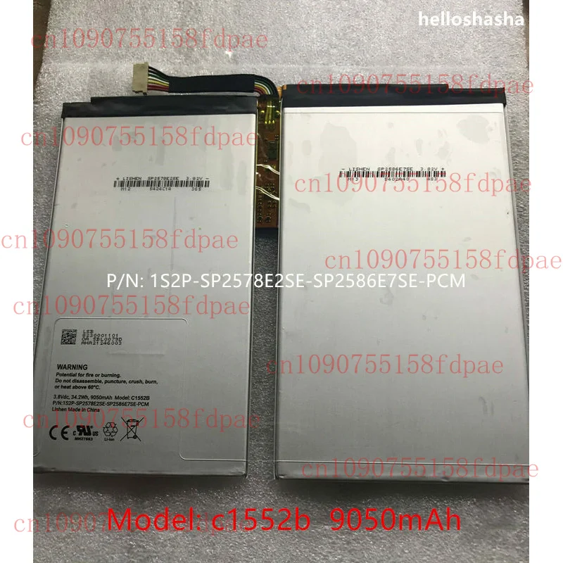 

C1552B New Battery for Google Pixel C Tablet 9050mAh 3.8V Batterie