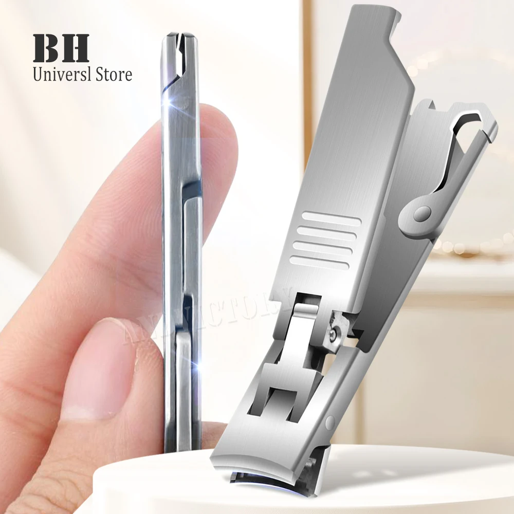 

1Pcs Mini Ultra Thin Nail Clipper Portable Stainless Steel Nail Toe Cutter Trimmer Scissor Stainless Steel Manicure Nail Tools