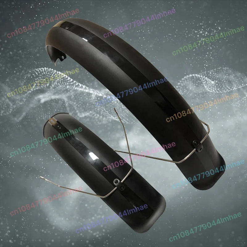 

Bike Fender Set 26/24 Wide Front Rear Mudguards MTB Off-road Fat Tire Bikes Wings Full Coverage Fat Bike Fenders Plastic