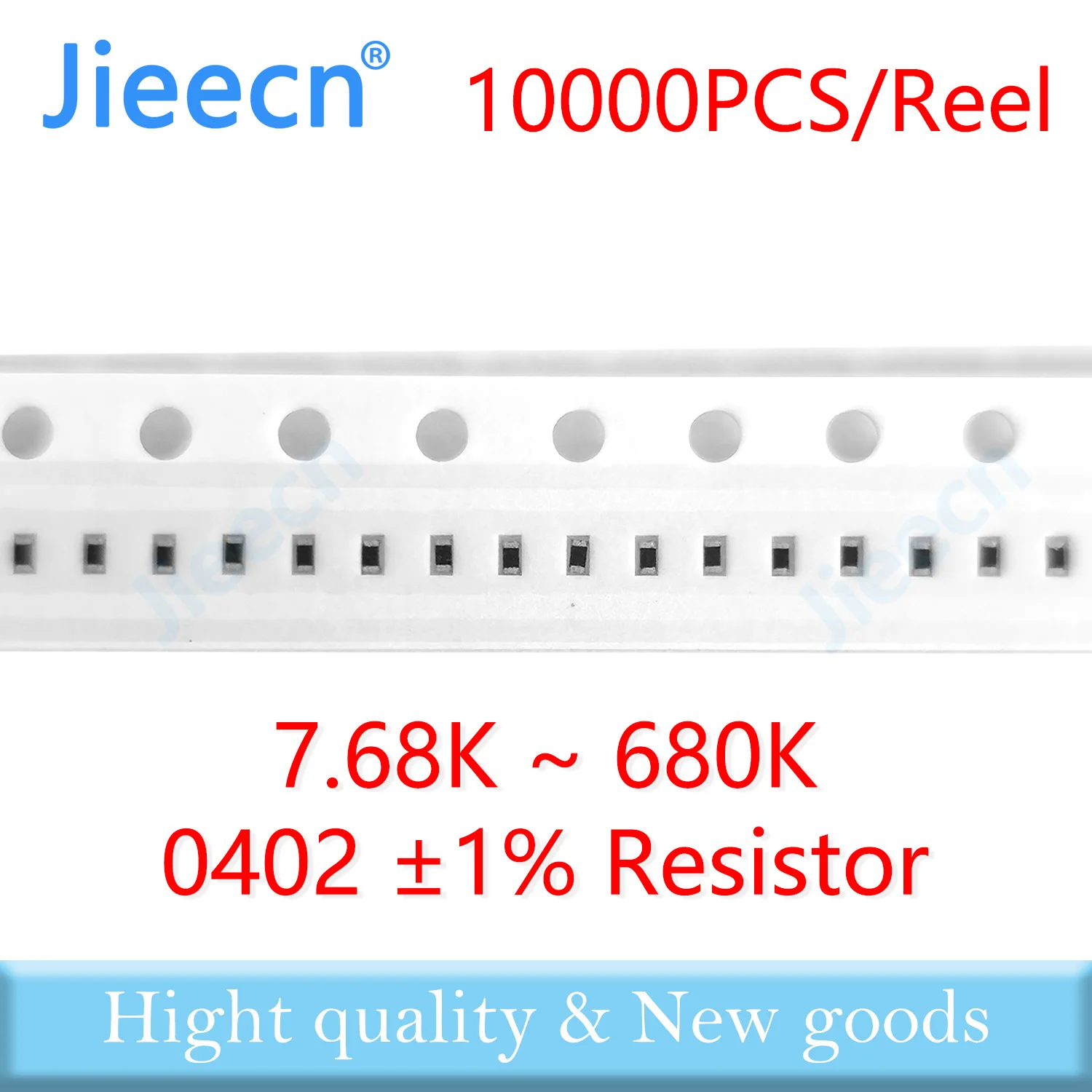 

Jieecn 10000 шт. 0402 F 1% SMD резистор 7,68–680 К 1/16 Вт 10 К 9,76 К 11 К 12 К 13 К 15 К 16 К 18 К 49,9 К 499 К 97,6 К 110 К 100 К Ом 1005