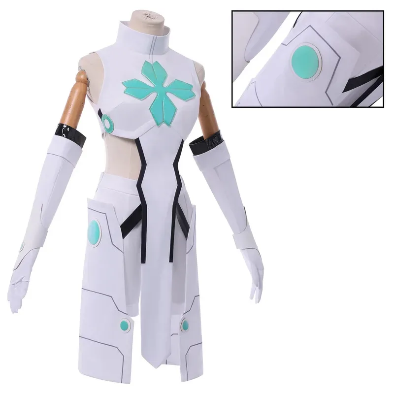 2025 yiyi أنيمي لعبة ليكون بطل X محظوظ سماوي تأثيري حلي شعر مستعار معطف السراويل قفازات الجوارب الدعائم مجموعة كاملة للنساء الفتيات الرجال قاعة