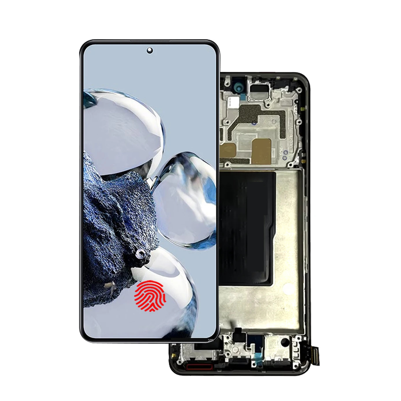 6.67\'\' AMOLED for Xiaomi 12T 12TPro LCD Digitizer Assembly 22071212AG Display Touch For Mi 12T 12T Pro 22081212UG