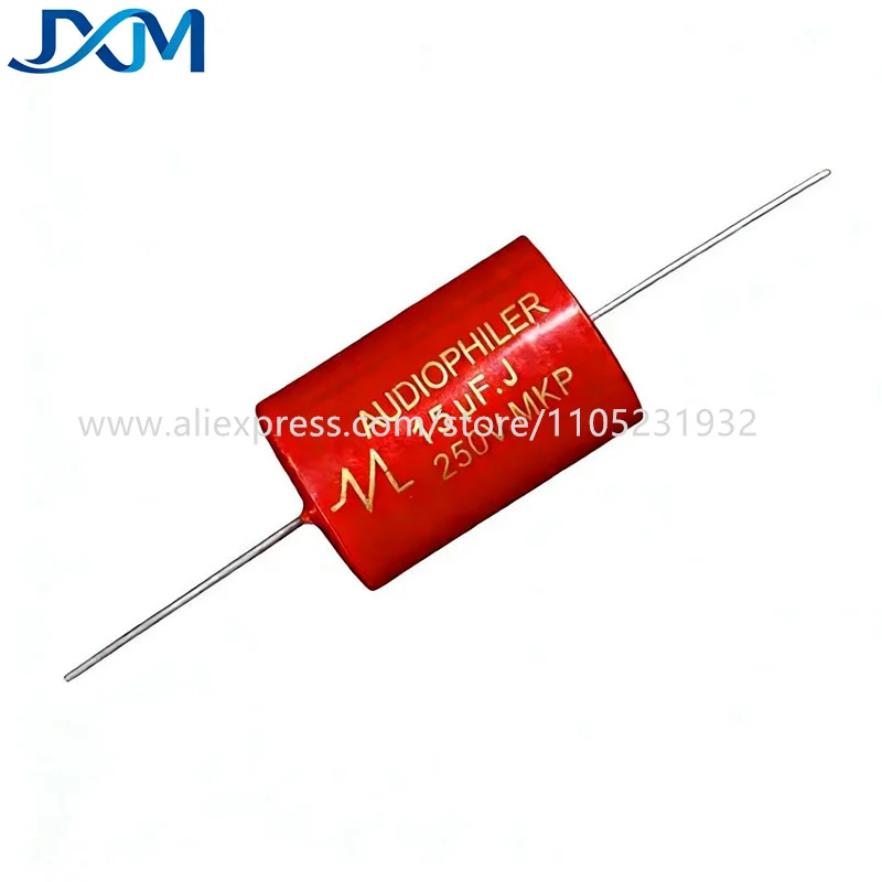2pcs/lot Speaker Divider High Tone Poleless MKP Capacitor 250V 1 1.8 2.2 2.7 3 3.3 4UF 4.7UF 5.6UF 6.8UF 8.2UF 10UF 12UF 33 47UF