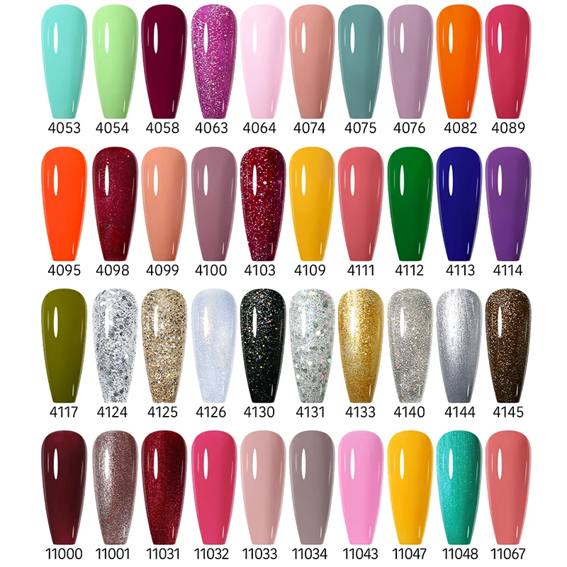 Clou Beaute 8ml Nail Gel Polish Top Base Coat Vernis seli permanent Nail Art Professionals Soak Off UV Gel Gel Varnish Lacquer