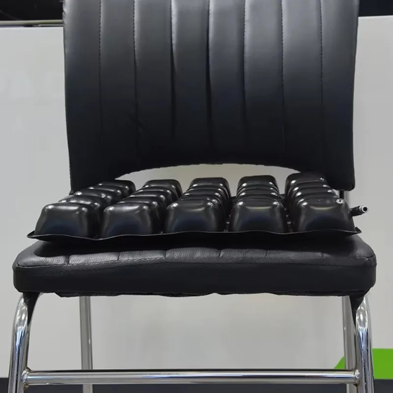 Air Inflatable เบาะรองนั่งฉีดน้ําเก้าอี้ Pad แบบพกพา Breathable Comfort Hemorrhoid Tailbone Pain Relief