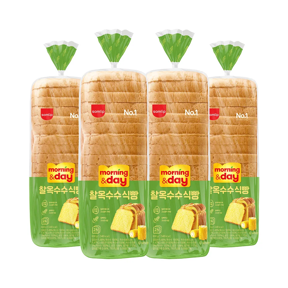 JH Samlip Day Crab Crab Corn Bread, 4 أكياس #1