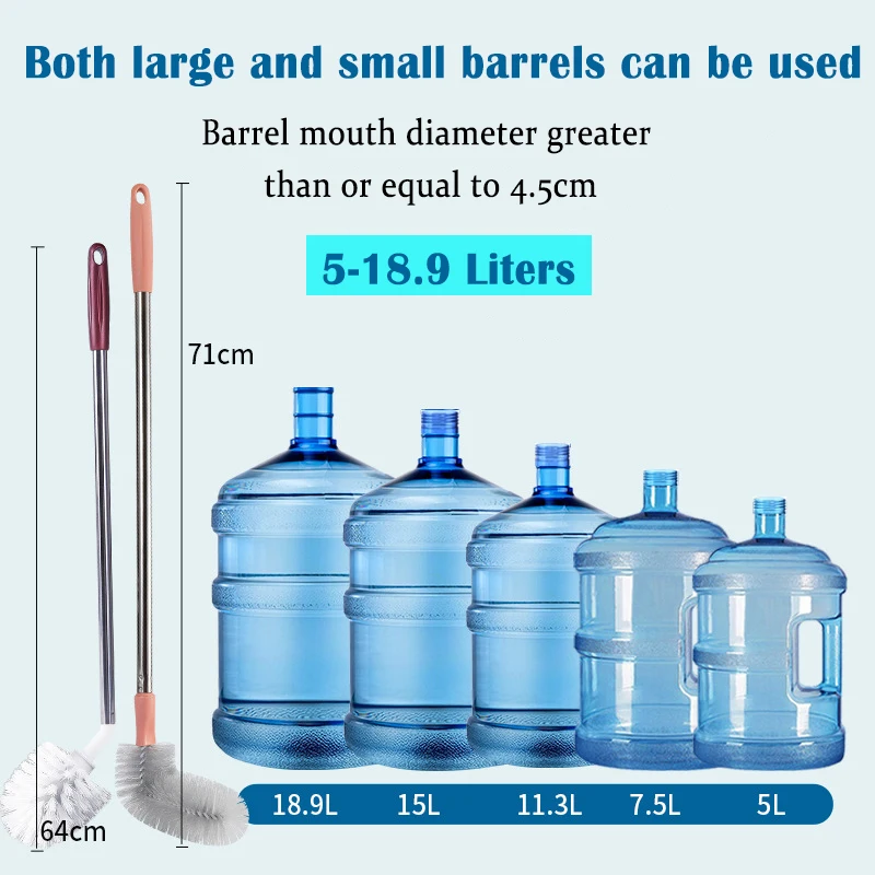 Haushalt Reinigung Pinsel Kunststoff Wasser Dispenser Wasser Eimer Reinigung Pinsel Waschen Reiniger Gadgets Mit Edelstahl Stange