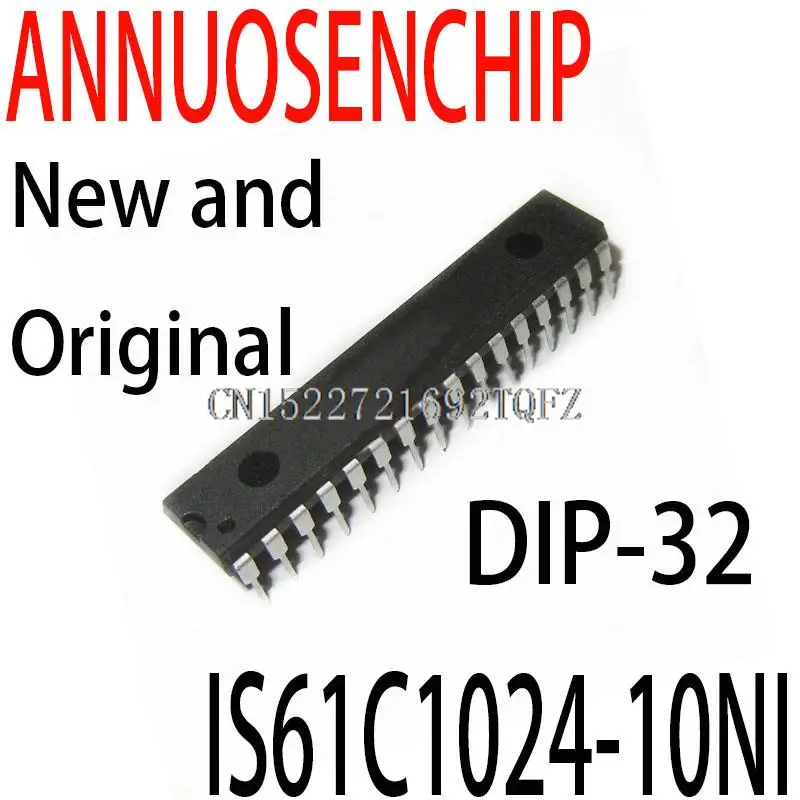 10PCS New and Original  IS61C1024-10N    IS61C1024  DIP-32  IS61C1024-10NI