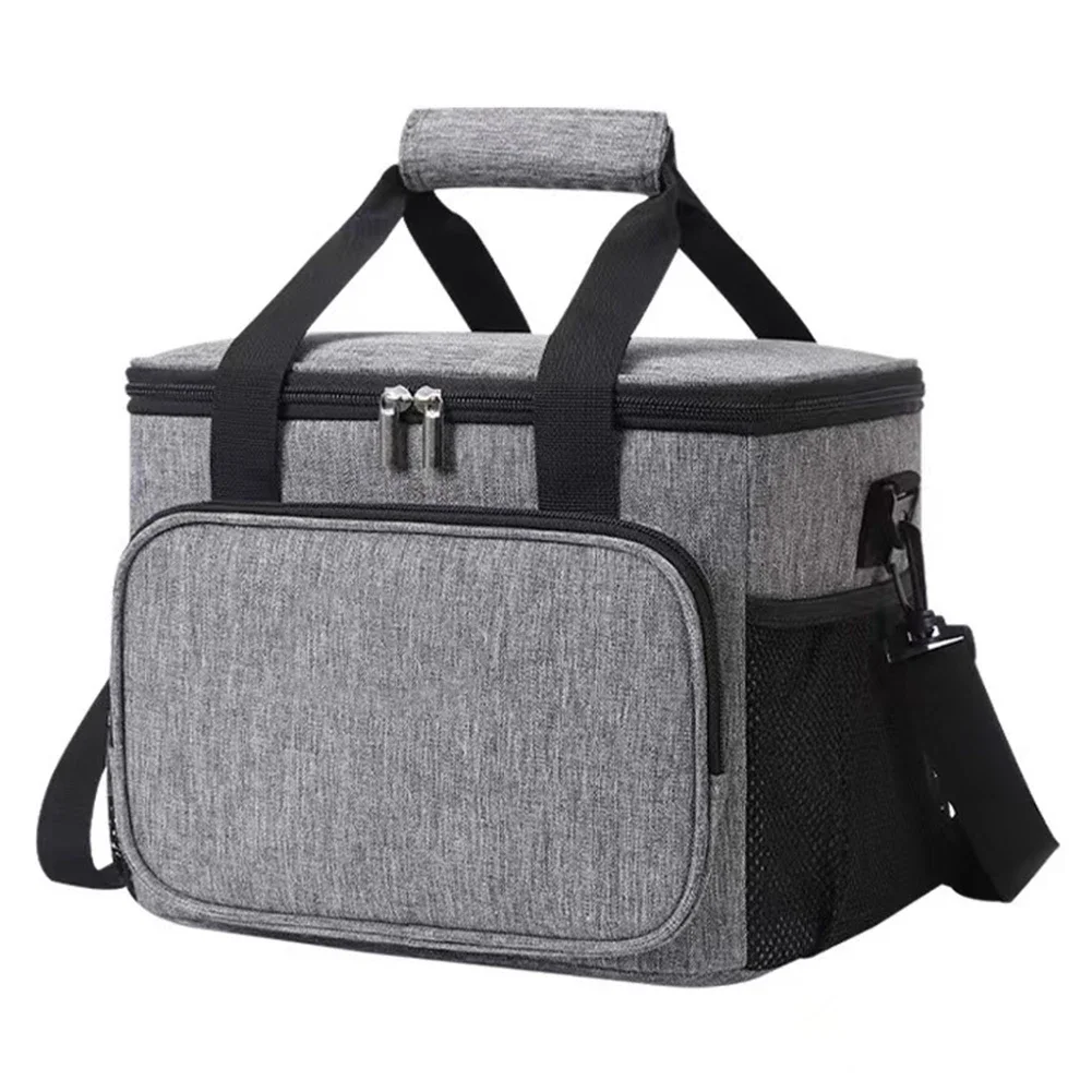 For Camping For Everyday Use 15L Lunchbox Insulated Cooler Bag Camping Picnics Thickened Insulated Aluminum Foil